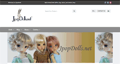Desktop Screenshot of jpopdolls.net